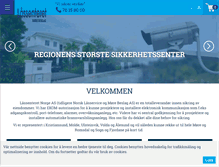 Tablet Screenshot of morebeslag.no